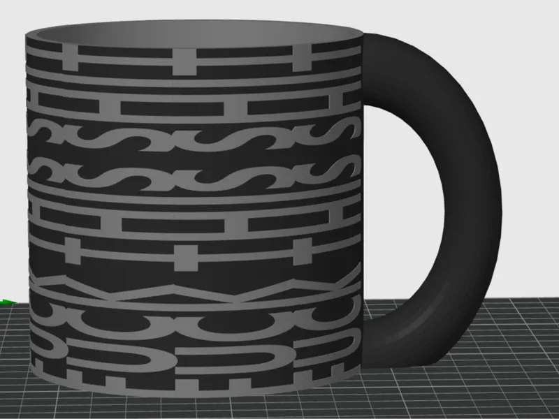 F This S Mug Penholder