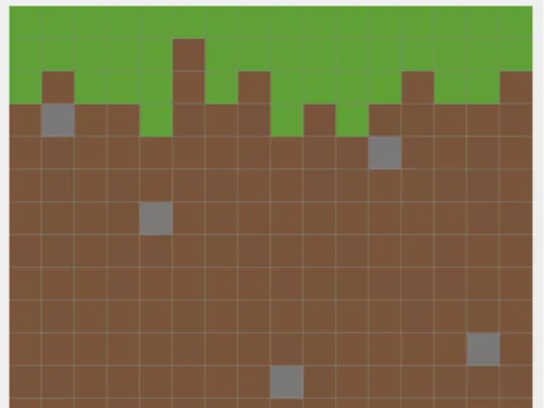 Minecraft Grass Block Pixel-Art