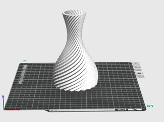 Vaso Espiral Moderno