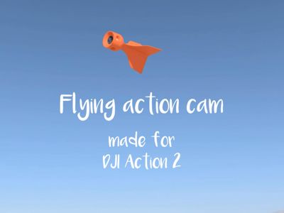Flying action cam for DJI Action 2