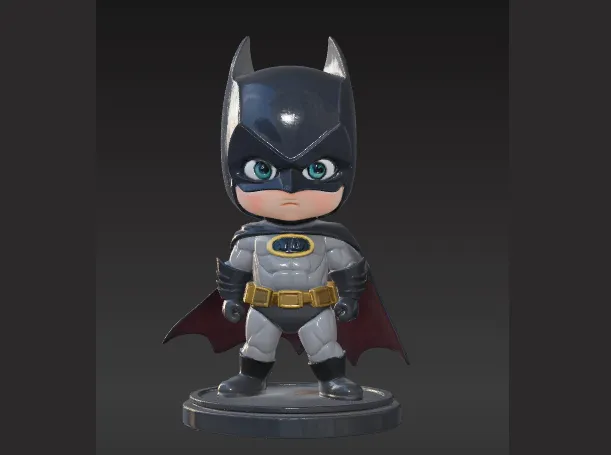 Mini Batman - Free 3D Print Model - MakerWorld