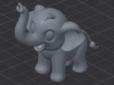 Elefante ciuffato