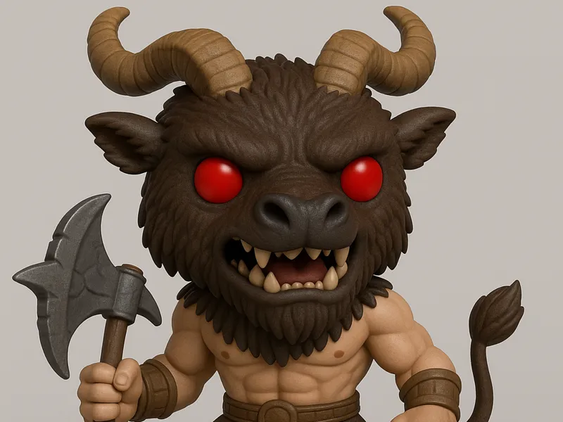 Minotaouro Funko pop Modelo 1