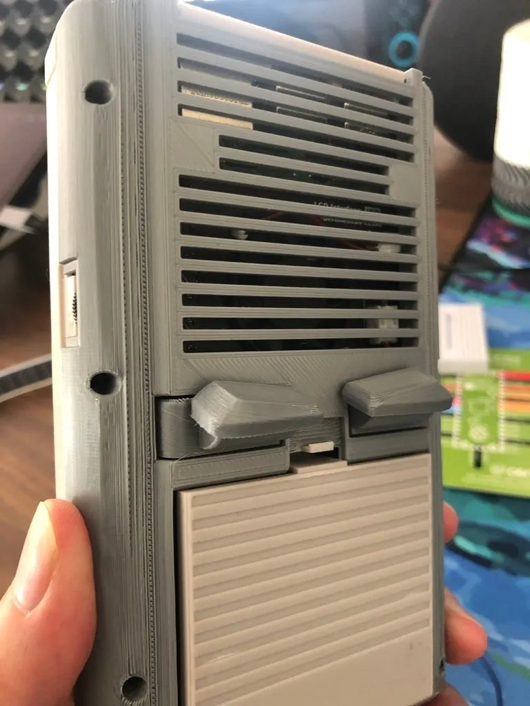 Modified PiBoy DMG Bumper Buttons