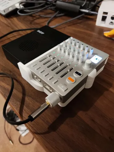 Teenage Engineering TX-6 and Ikea Frekvens Frame