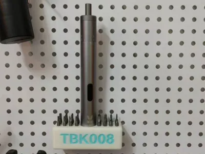 Pegboard Accessory - TBK008 Screwdriver
