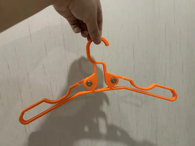 可折叠衣架【分体打印】