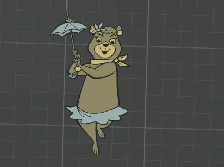 Cindy Bear - Yogi