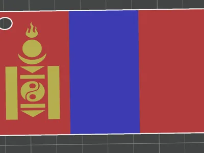 flag of Mongolia