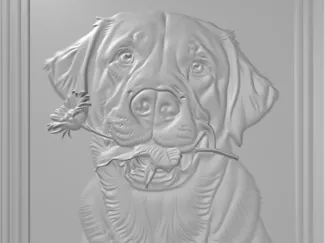 Cute_Lablador - Sculpture
