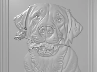 Cute_Lablador - Sculpture