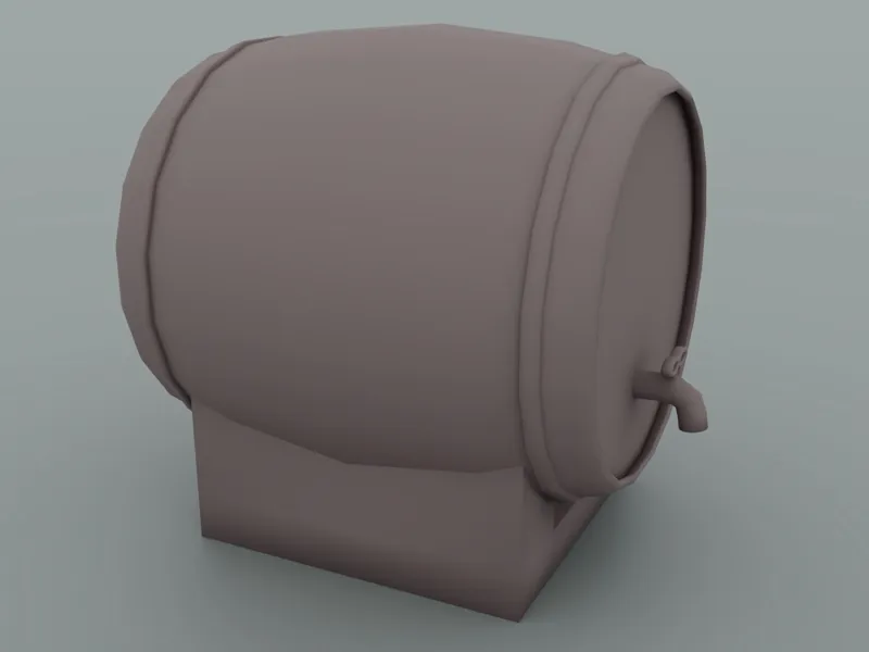 Barrel with tap