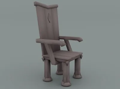 Toon-style chair
