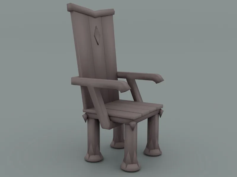 Toon-style chair