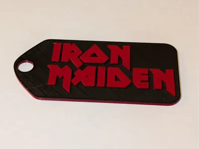 Iron Maiden keychain