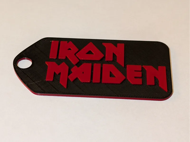 Iron Maiden keychain