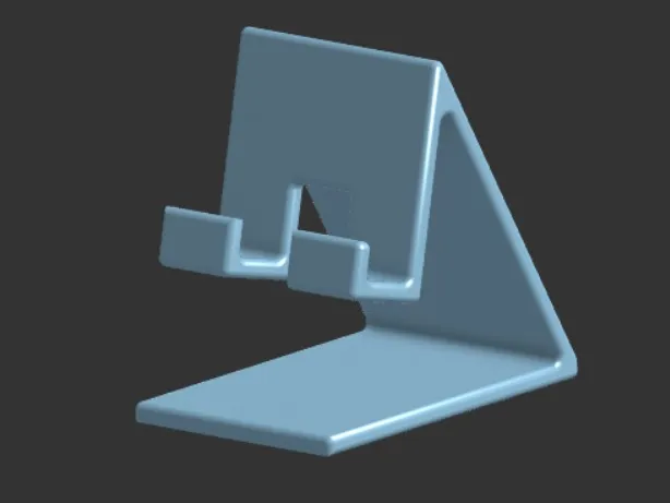 Minimalist Angled Phone Stand