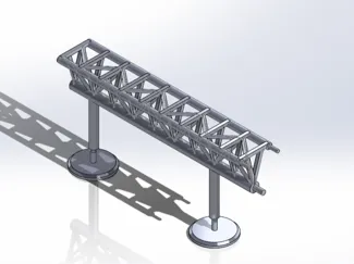 Intamin Track Roller Coaster