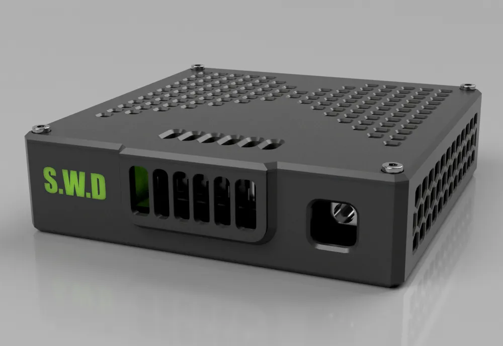 Damgoo 2.1 Channel Subwoofer Amplifier Enclosure by ...