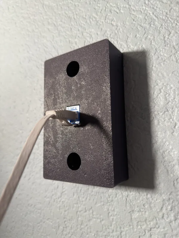 Unrecessed/External Keystone Wall Plate