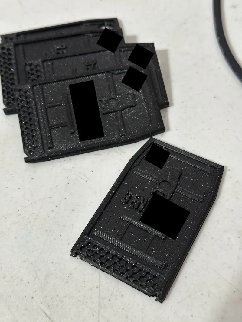 Voron V0 Inspired Name Tag