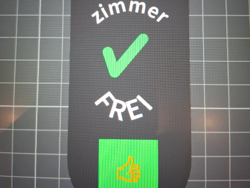 zimmer frei schild