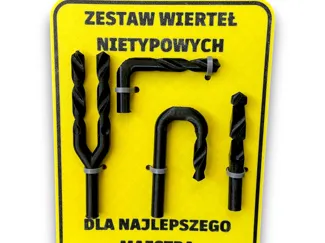 Zestaw wierteł nietypowych