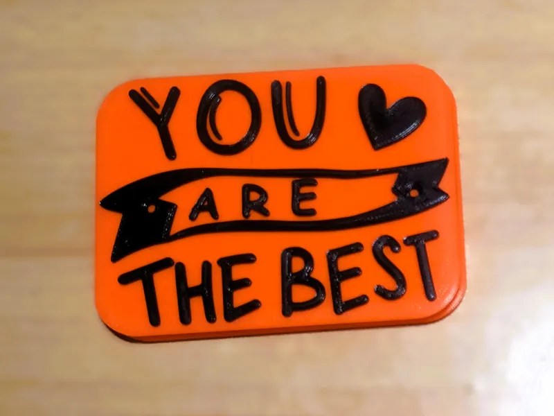 YOU ARE THE BEST giftcard