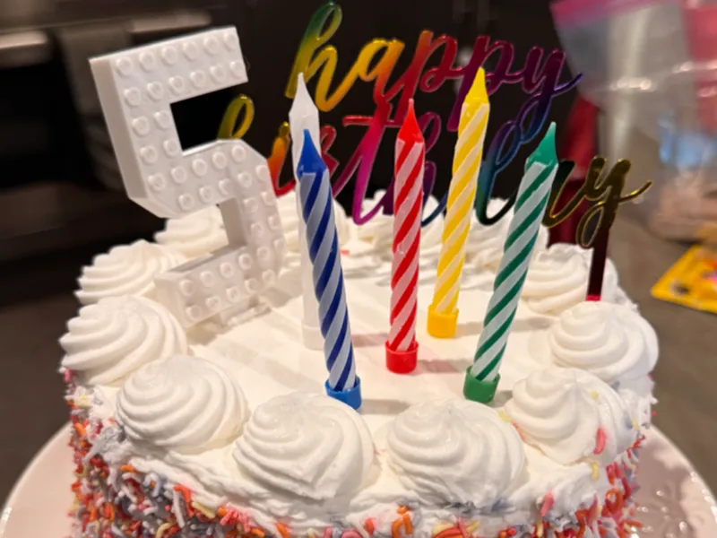 Brick style Cake Topper - no.5