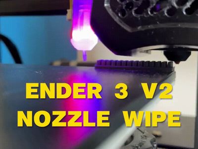 Ender 3 v2 nozzle wipe