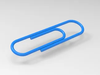 giant paperclip