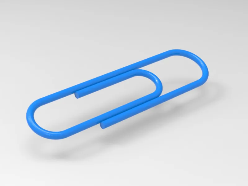 giant paperclip