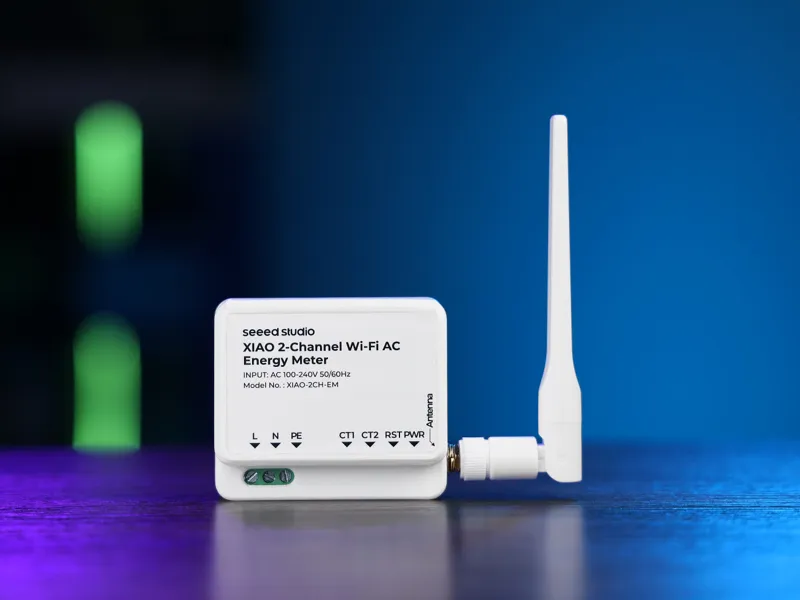 XIAO 2-Channel Wi-Fi AC Energy Meter Enclosure