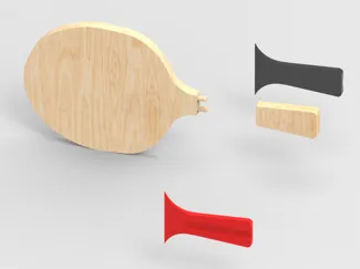 Table Tennis Racket Blade 