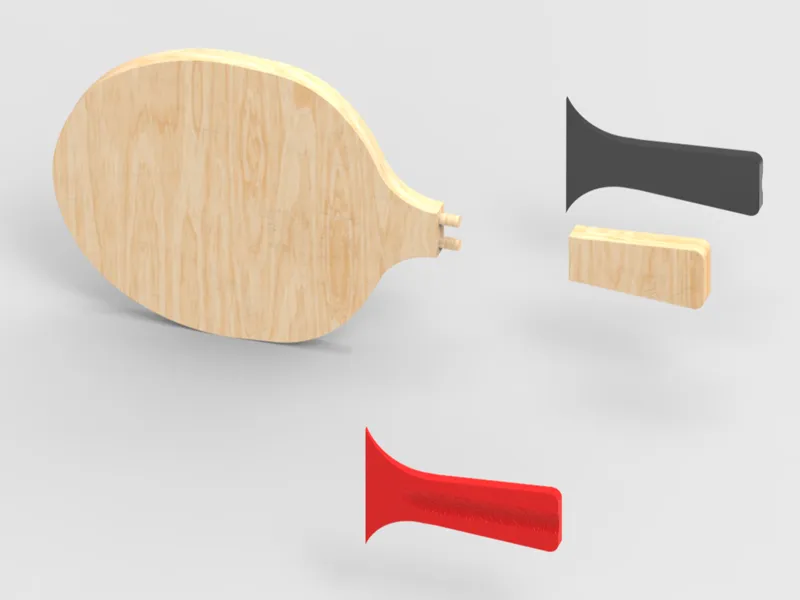 Table Tennis Racket Blade 
