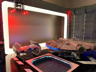 Star Wars DeathStar Docking Bay 327 Diorama