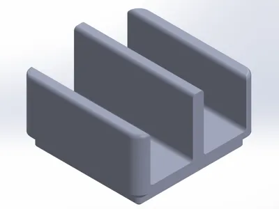 2 Hand File Storage Gridfinity