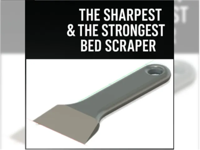 Ultimate 3D Printer Bed Scraper