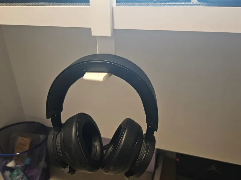 headphone desk holder 2.5 cm desk width