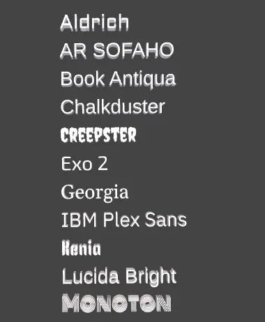 Makerworld Font Library Previewer - Free 3D Print Model - MakerWorld