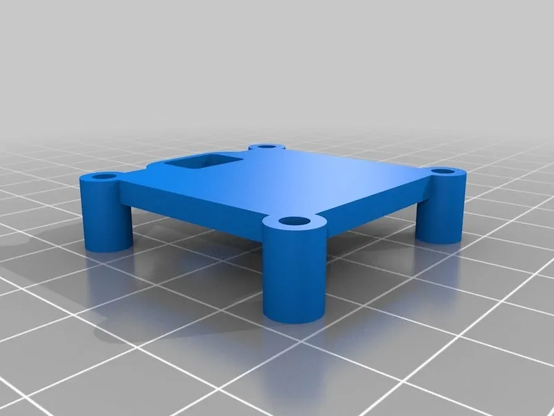 RCExplorer.se tricopter mounting base for FC