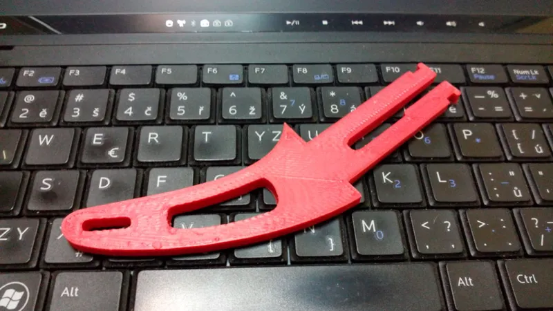 Hook for Futaba RC tray