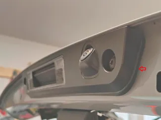 Volve XC40 Rear Camera Angle Correction Wedge