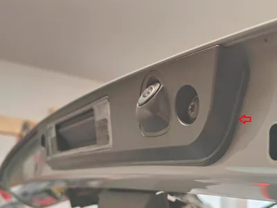Volve XC40 Rear Camera Angle Correction Wedge