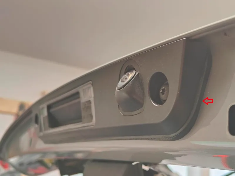 Volve XC40 Rear Camera Angle Correction Wedge