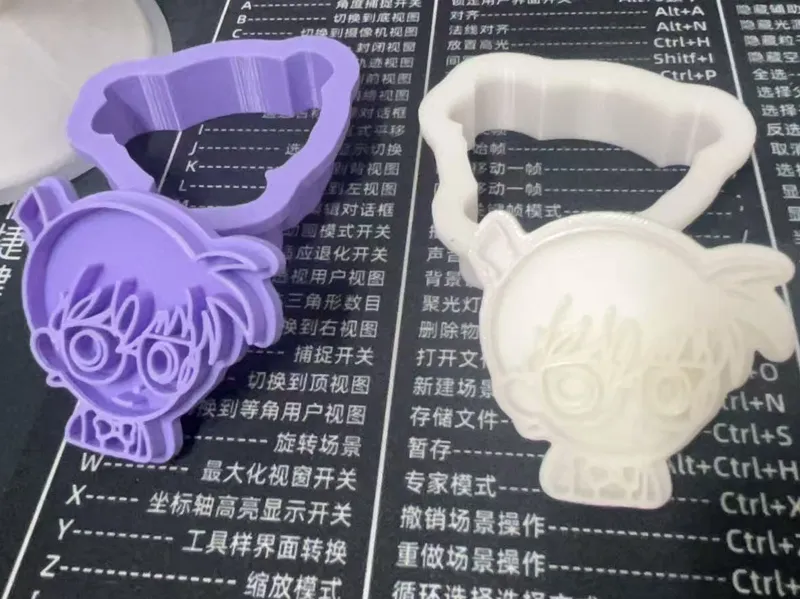 柯南饼干模具