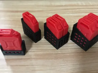 1:12油箱模型和油箱架 1:12 fuel tank model and tank rack