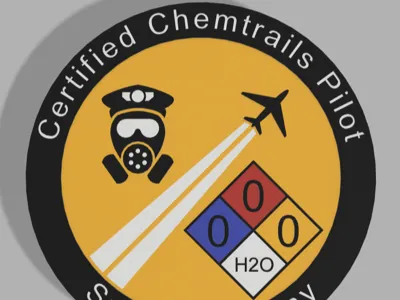 Certified Chemtrails Pilot-Engineer badge