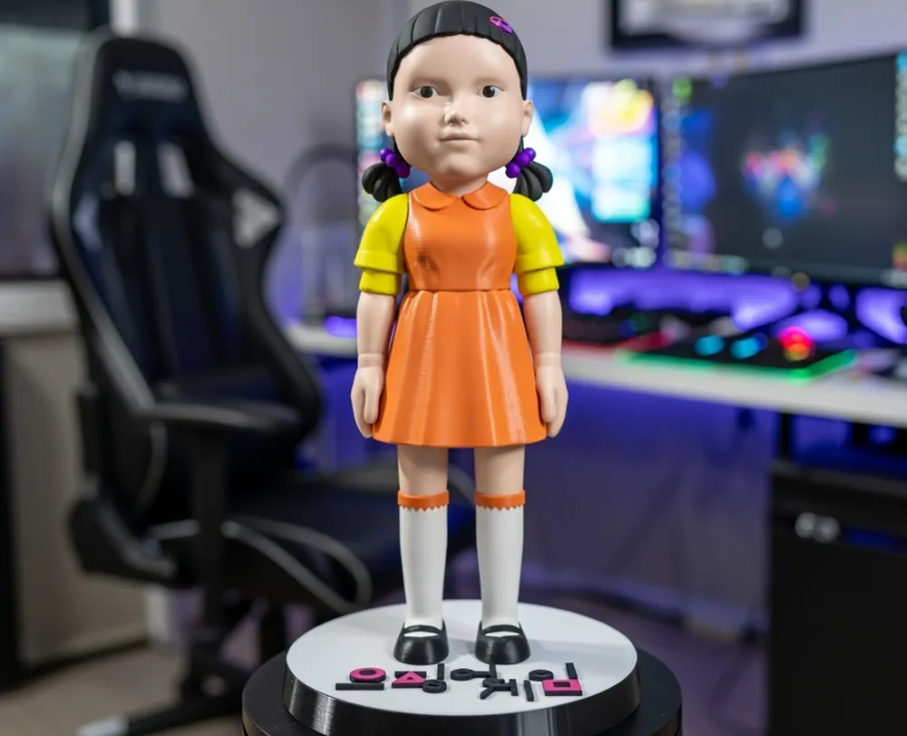 Young-Hee Tribute Edition for the Squid Game Final - Free 3D Print