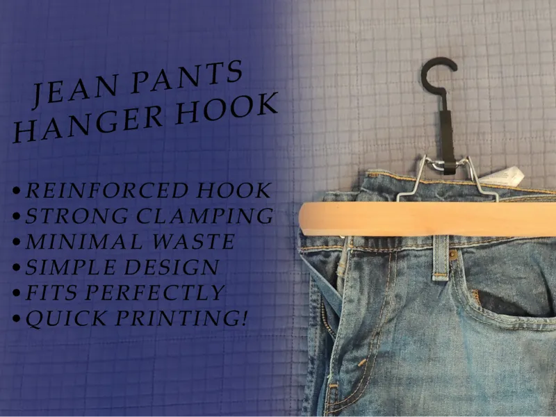 Jean Pants Hanger Hook